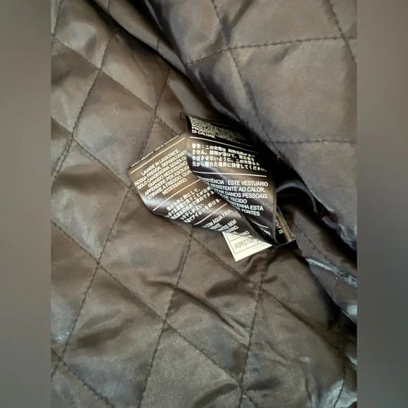 Harley-Davidson Black and Orange XL Embroidered Patch Men's Bomber Jacket - Picture 6 of 15